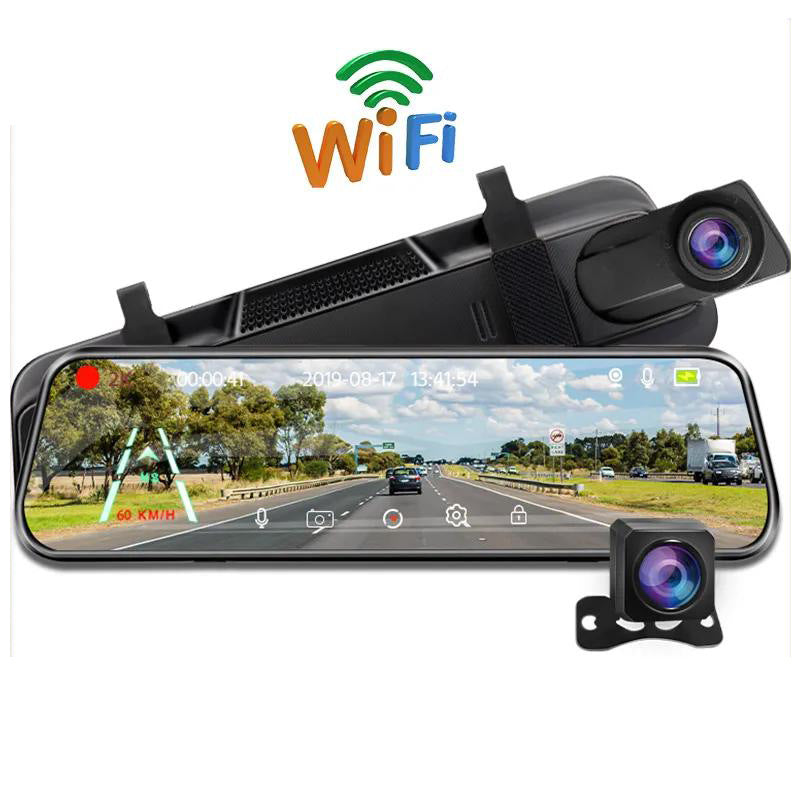 Caméra de Tableau de Bord de voiture Double