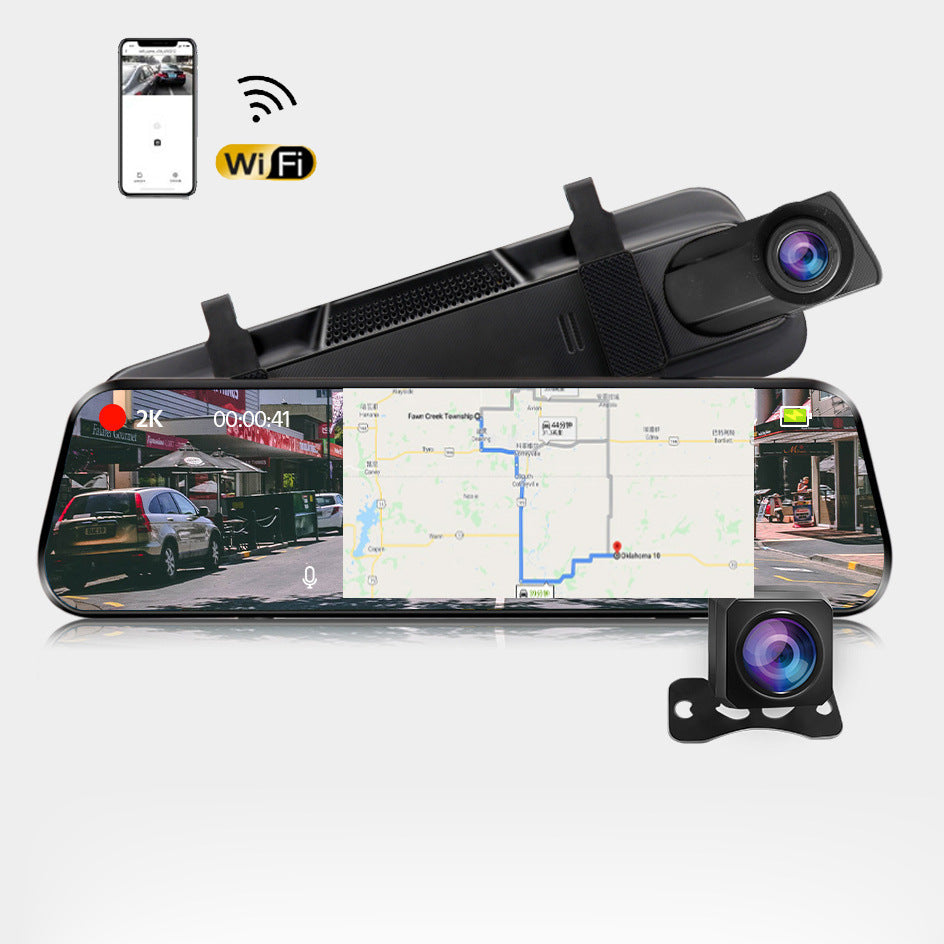 Caméra de Tableau de Bord de voiture Double