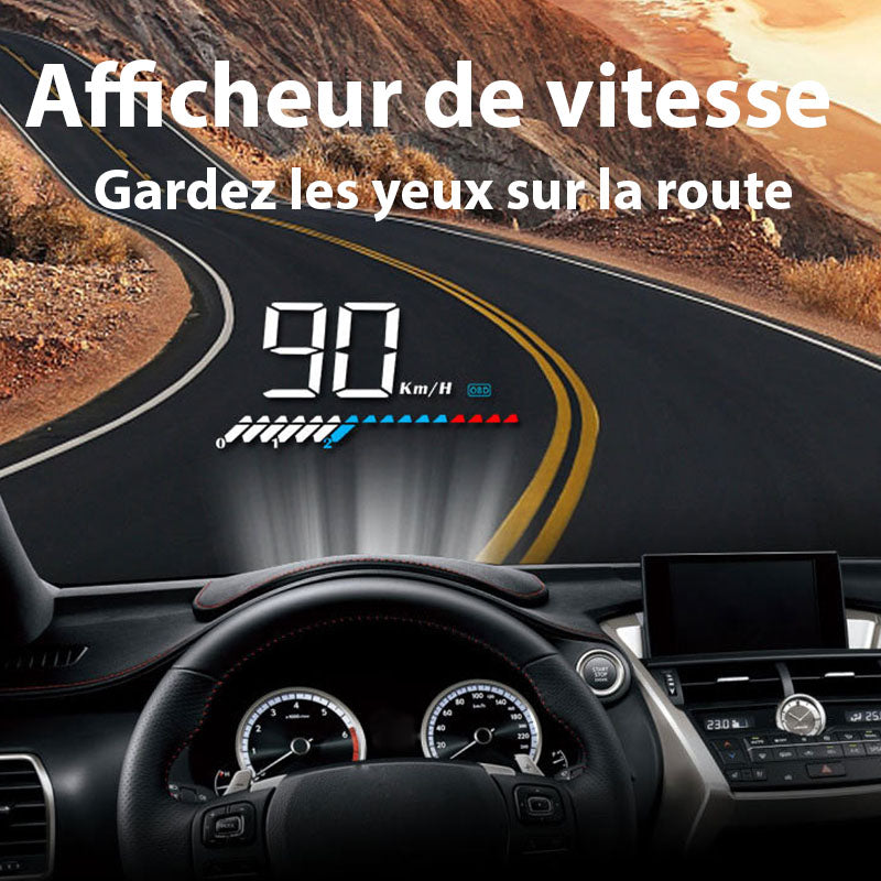 L’indicateur de vitesse pour voiture