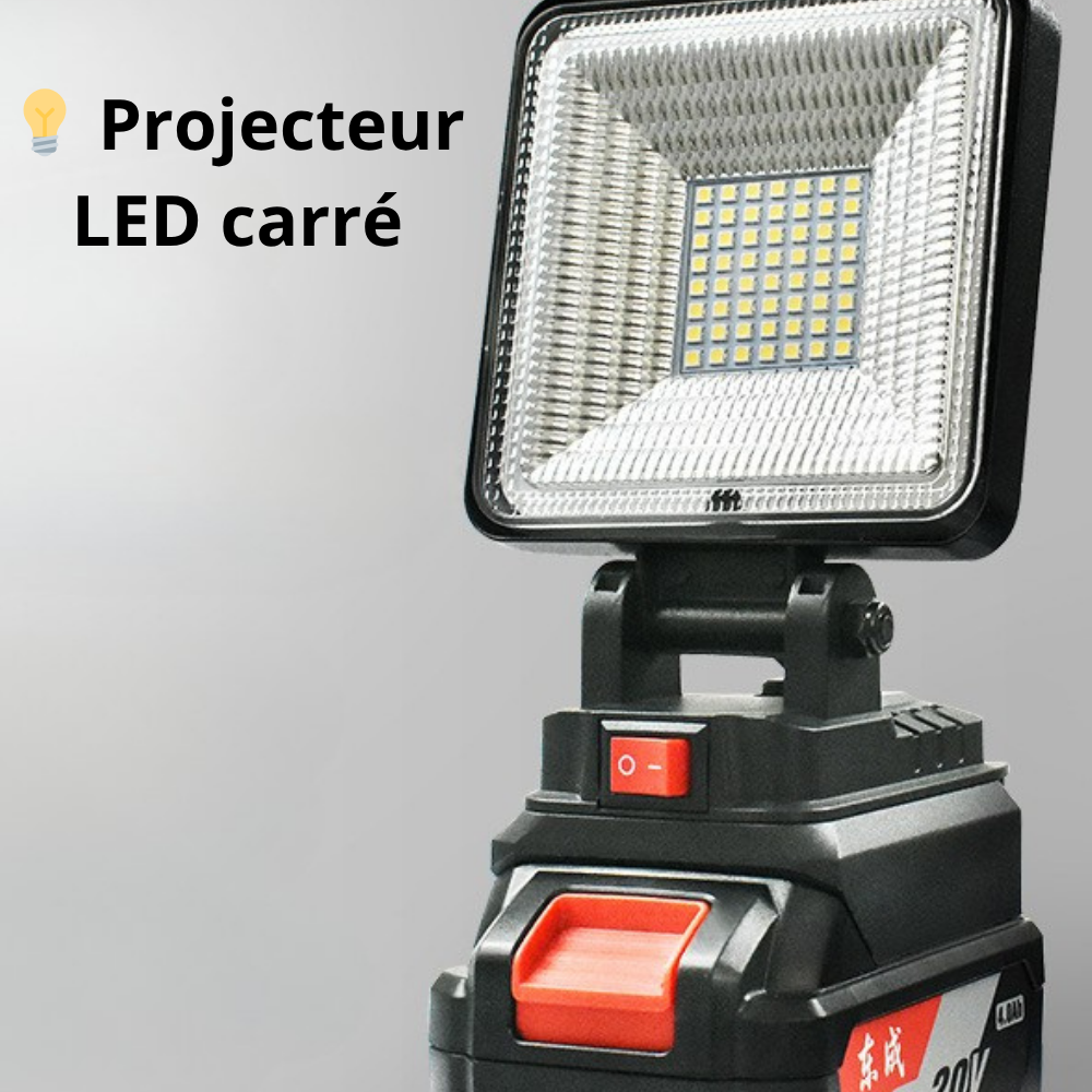 Lampe de travail LED sans fil ultra puissante