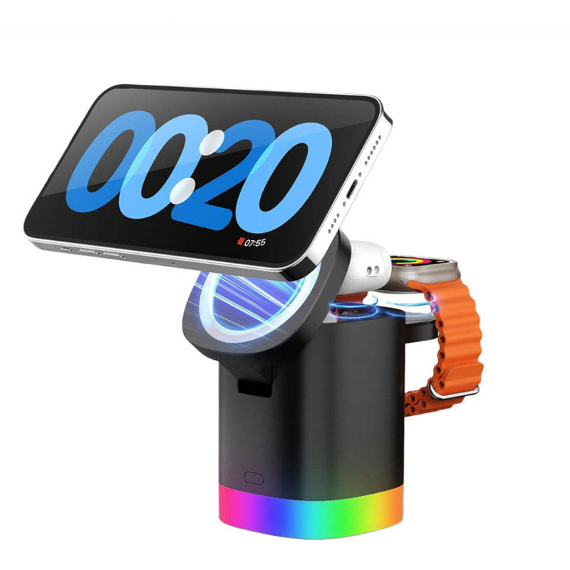 Chargeur sans fil 3 en 1 pour iPhone
