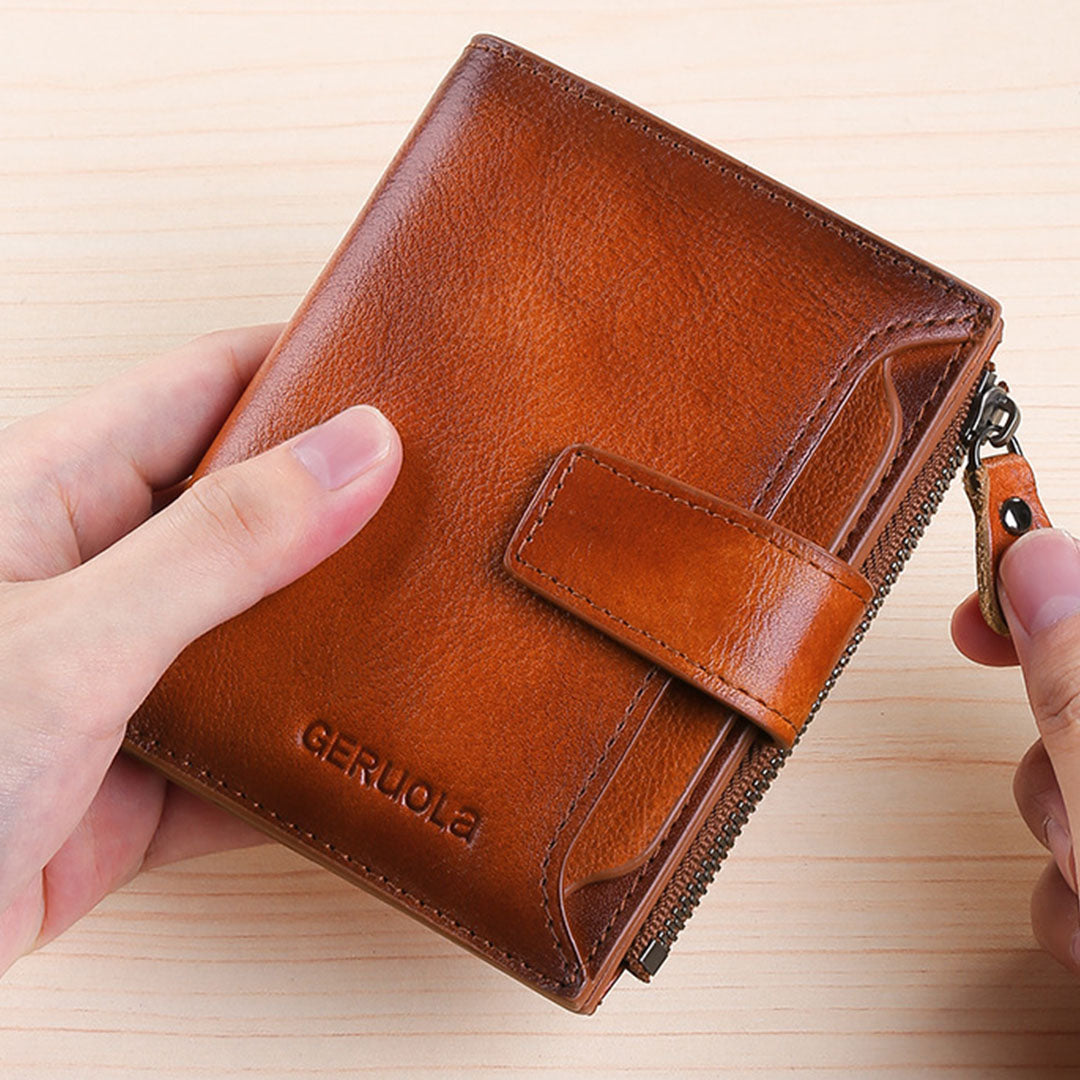 Portefeuille RFID en Cuir– Élégance et Protection