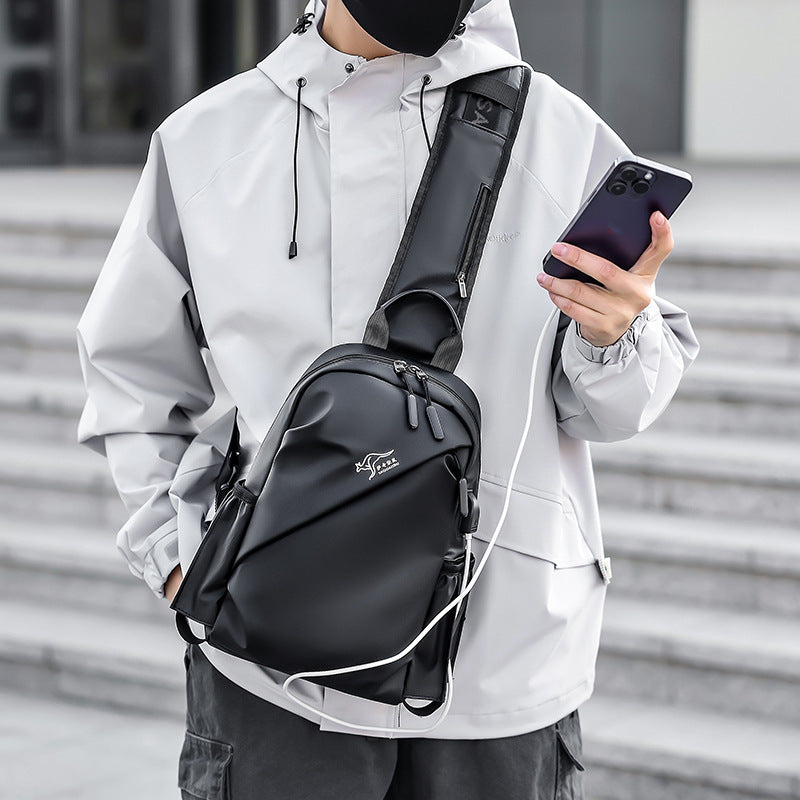 Sac à bandoulière décontracté pour homme