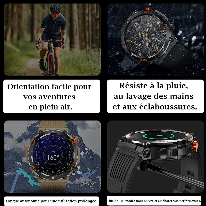 Montre connecté pour hommes