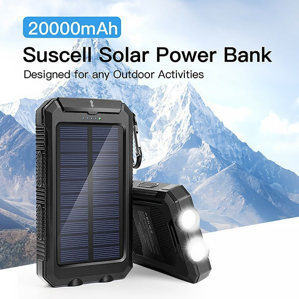 Power Bank Solaire Haute Capacité