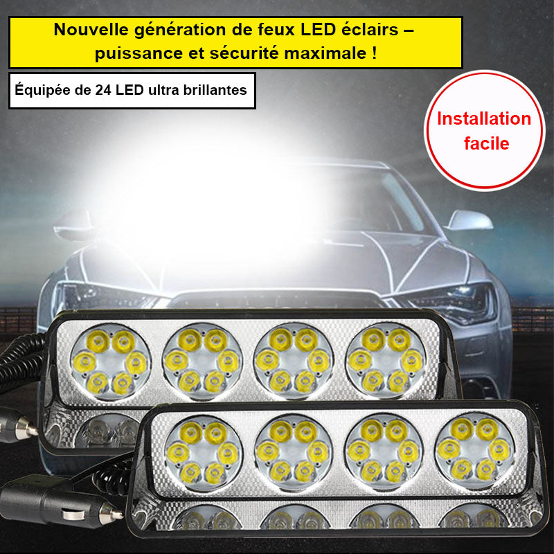 Lampe stroboscopique multifonction
