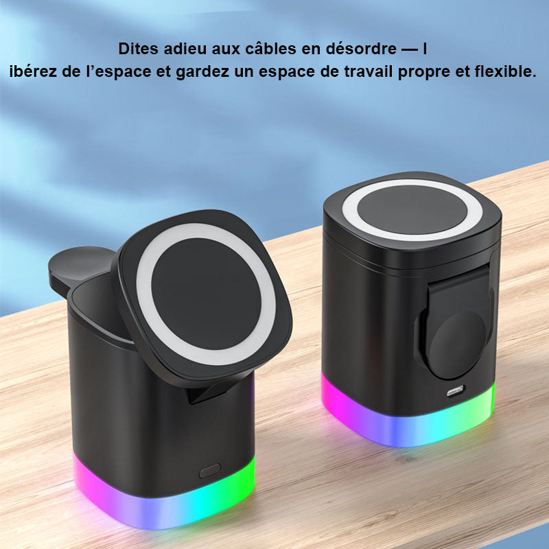 Chargeur sans fil 3 en 1 pour iPhone