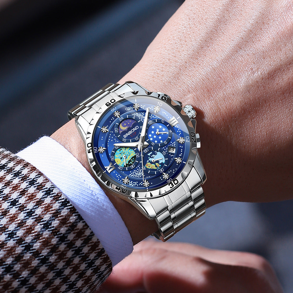 Montre Chronographe de Luxe à la mode