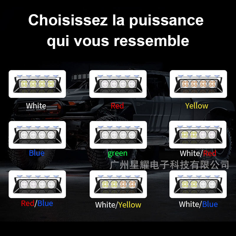 Lampe stroboscopique multifonction