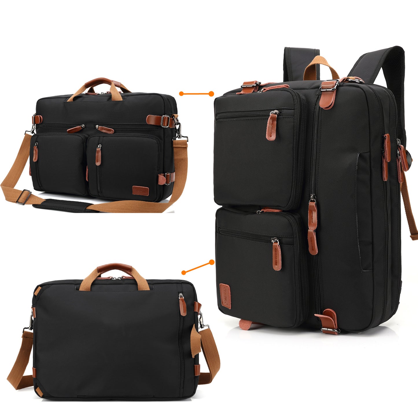 Sac d'ordinateur portable convertible