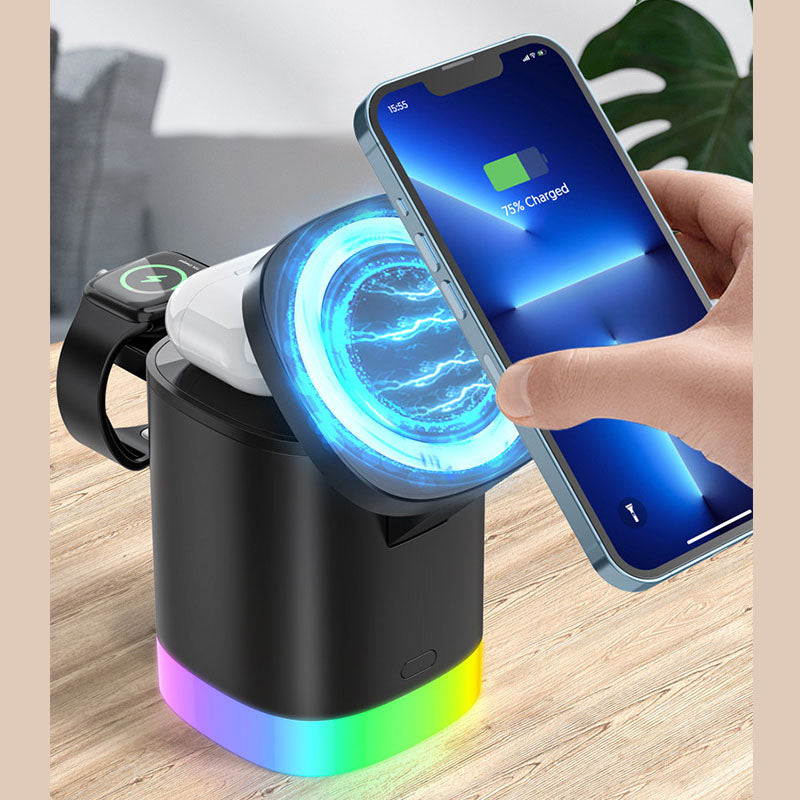 Chargeur sans fil 3 en 1 pour iPhone