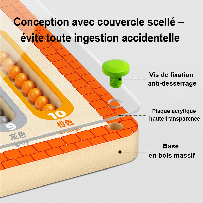 jouet éducatif labyrinthe magnétique