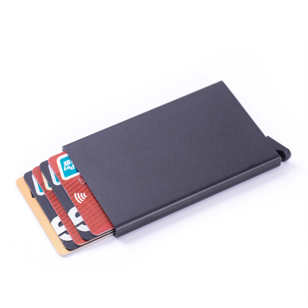 Porte-carte métalliques fins