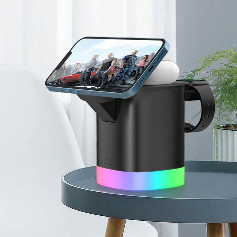 Chargeur sans fil 3 en 1 pour iPhone