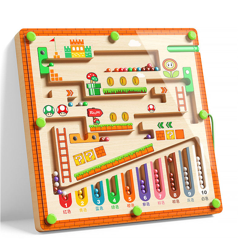 jouet éducatif labyrinthe magnétique
