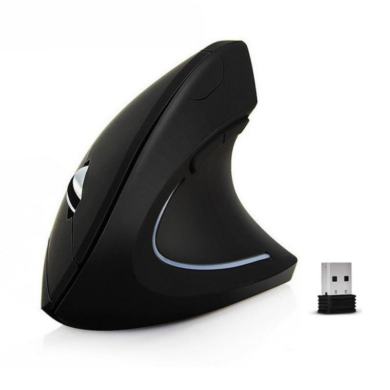 Souris optique verticale ergonomique sans fil
