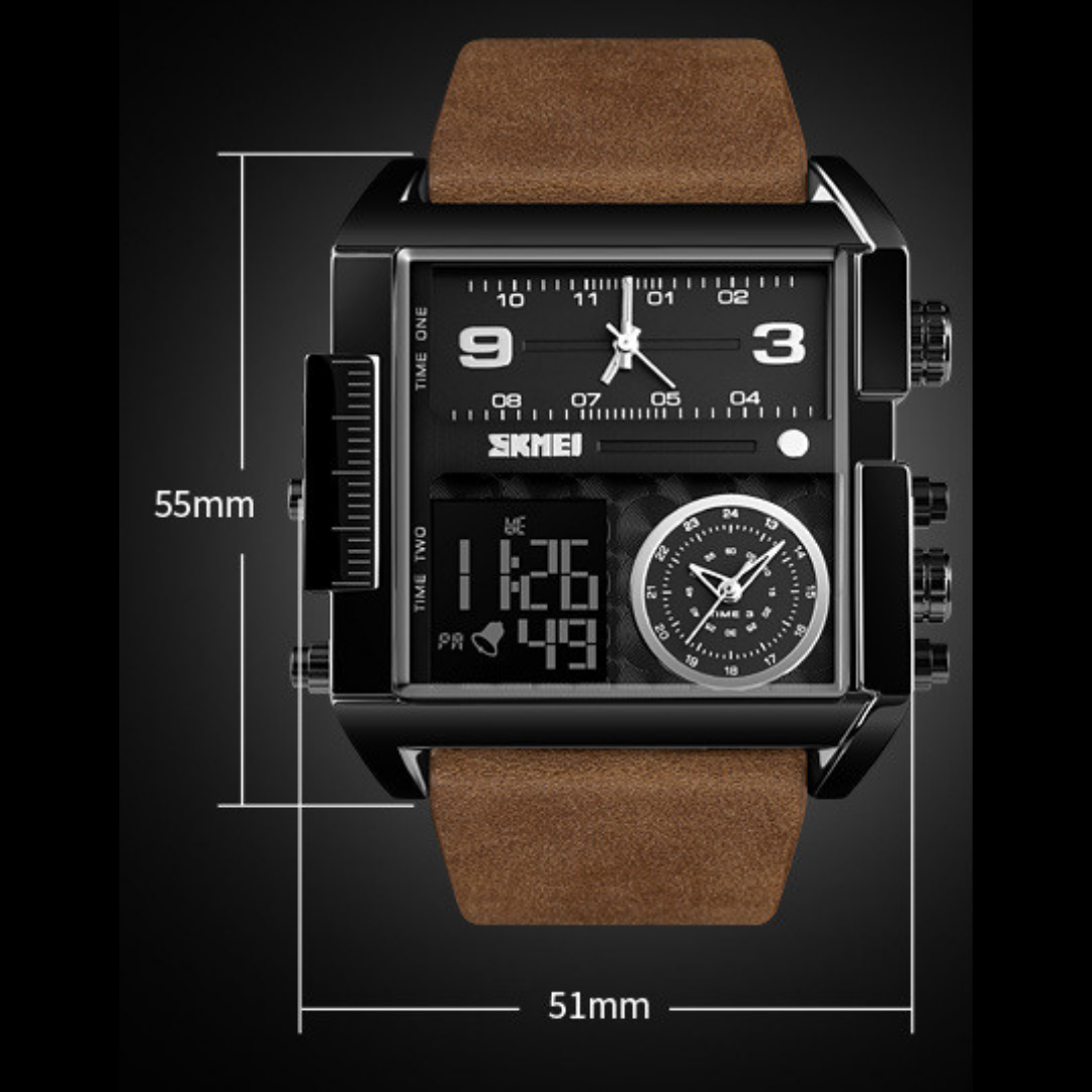 Montre numérique pour hommes