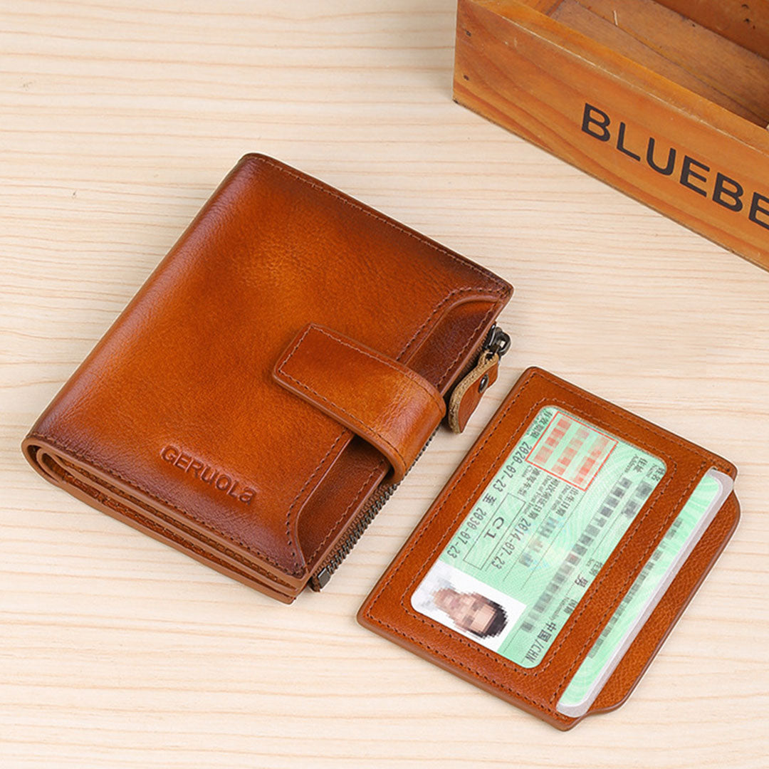Portefeuille RFID en Cuir– Élégance et Protection