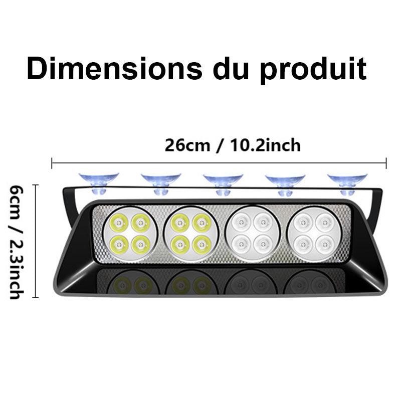 Lampe stroboscopique multifonction