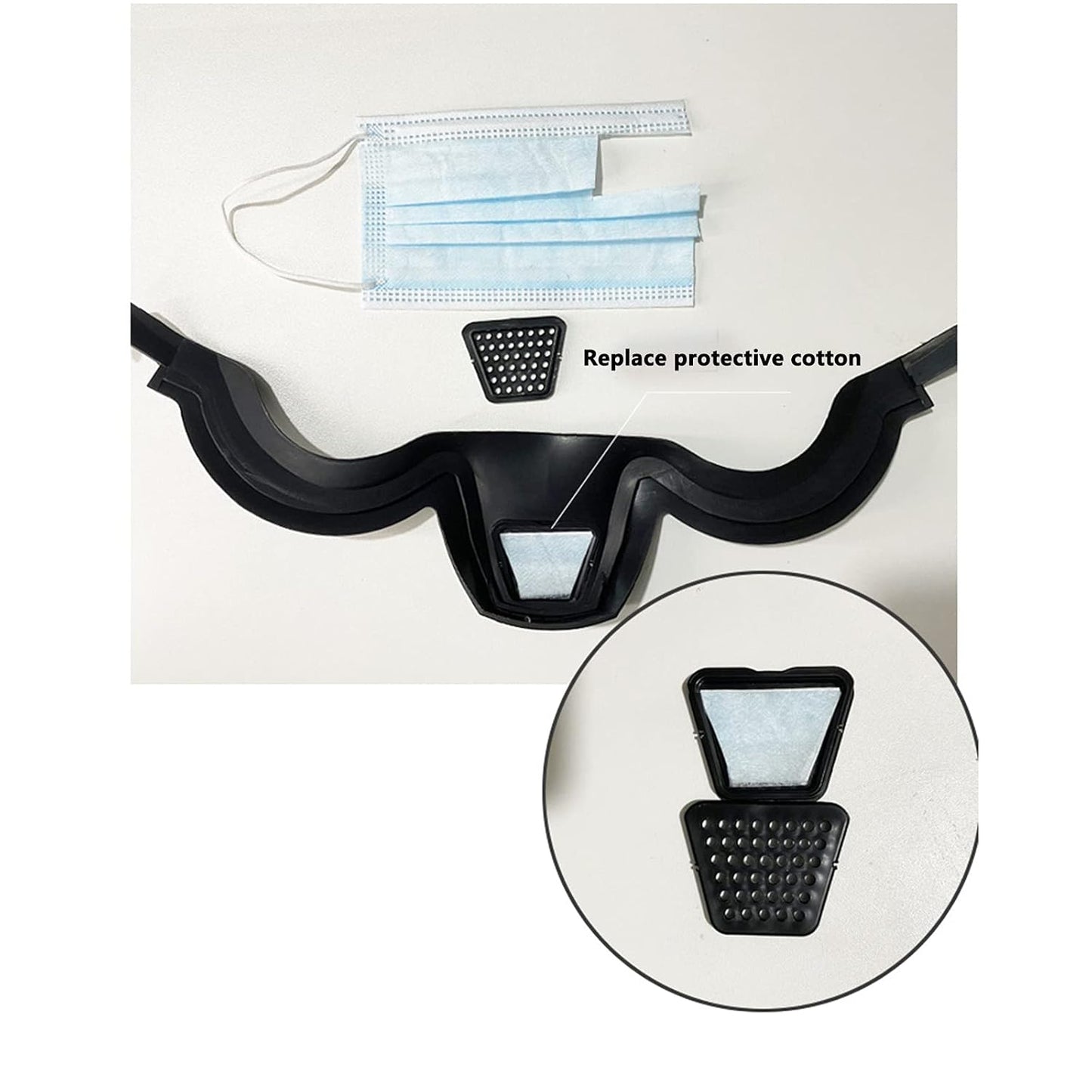 Masque facial super protecteur polyvalent