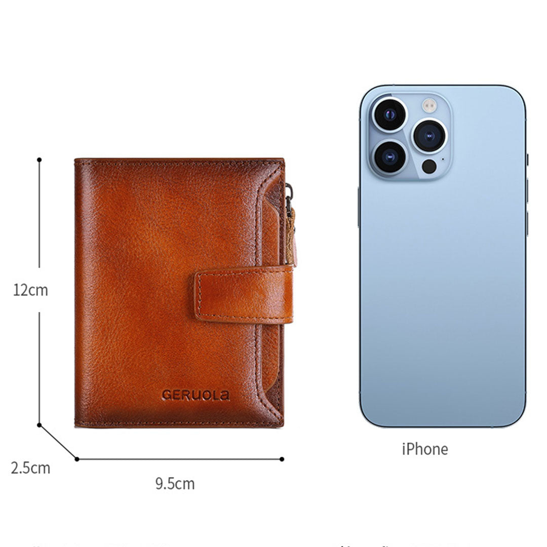 Portefeuille RFID en Cuir– Élégance et Protection