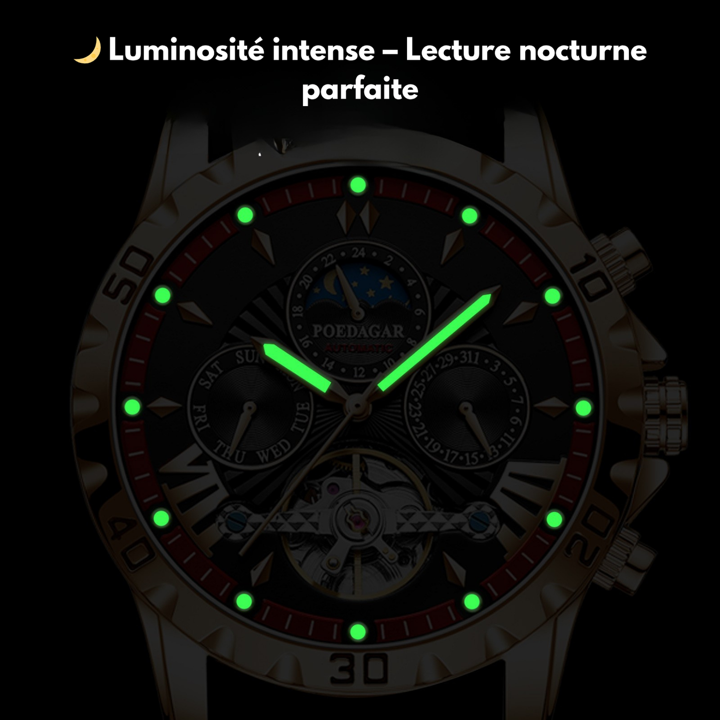 Montre mécanique pour homme