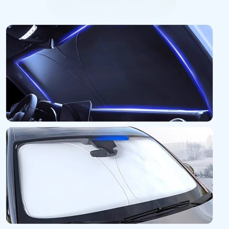Pare-soleil pliable pour pare-brise