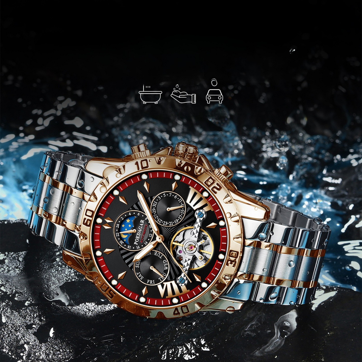 Montre mécanique pour homme