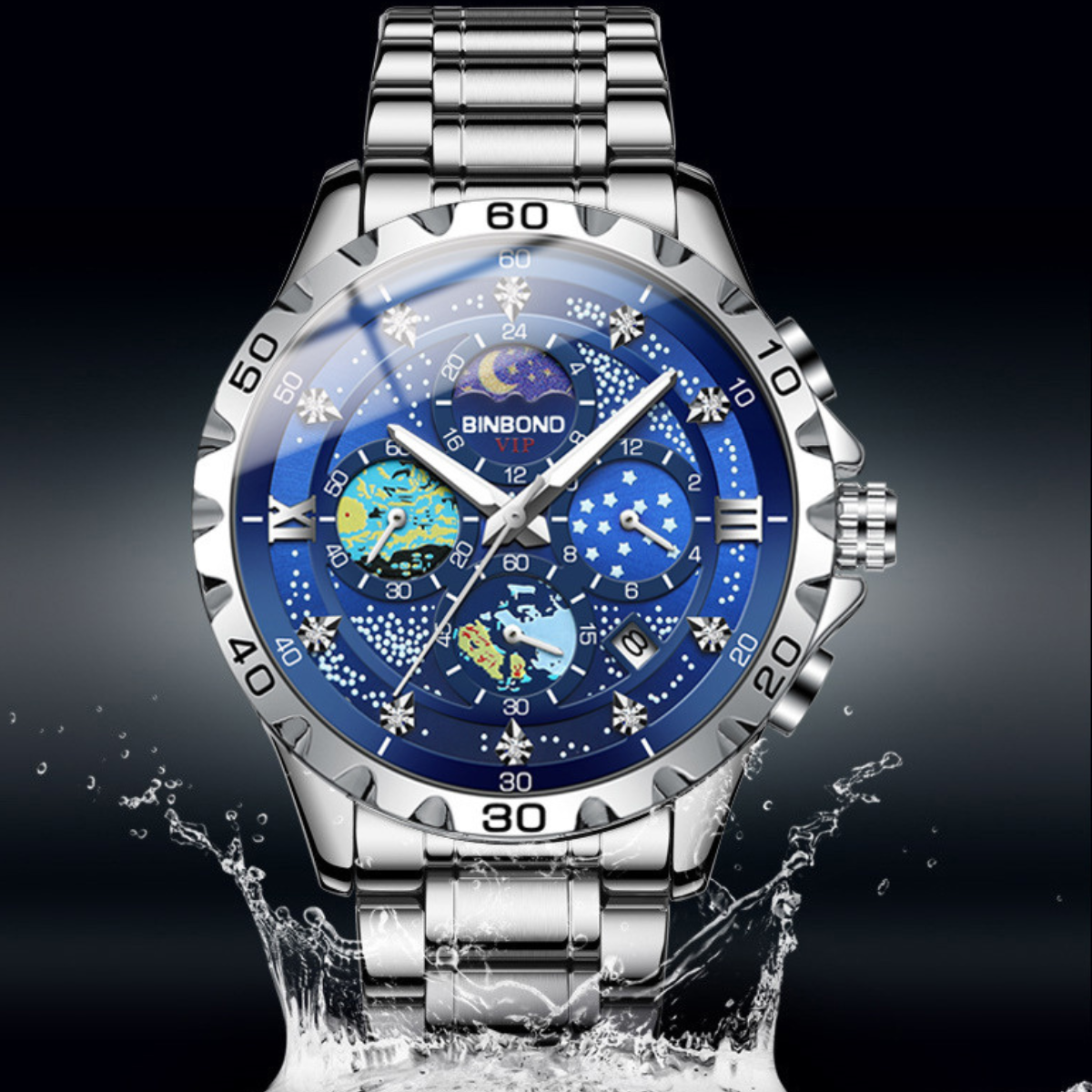 Montre Chronographe de Luxe à la mode