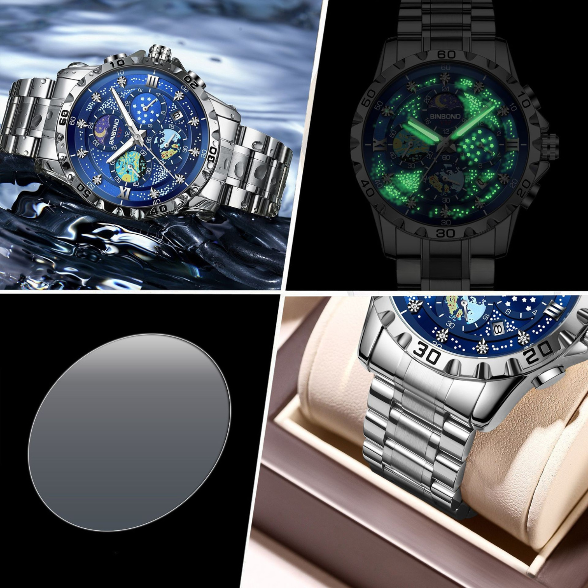 Montre Chronographe de Luxe à la mode