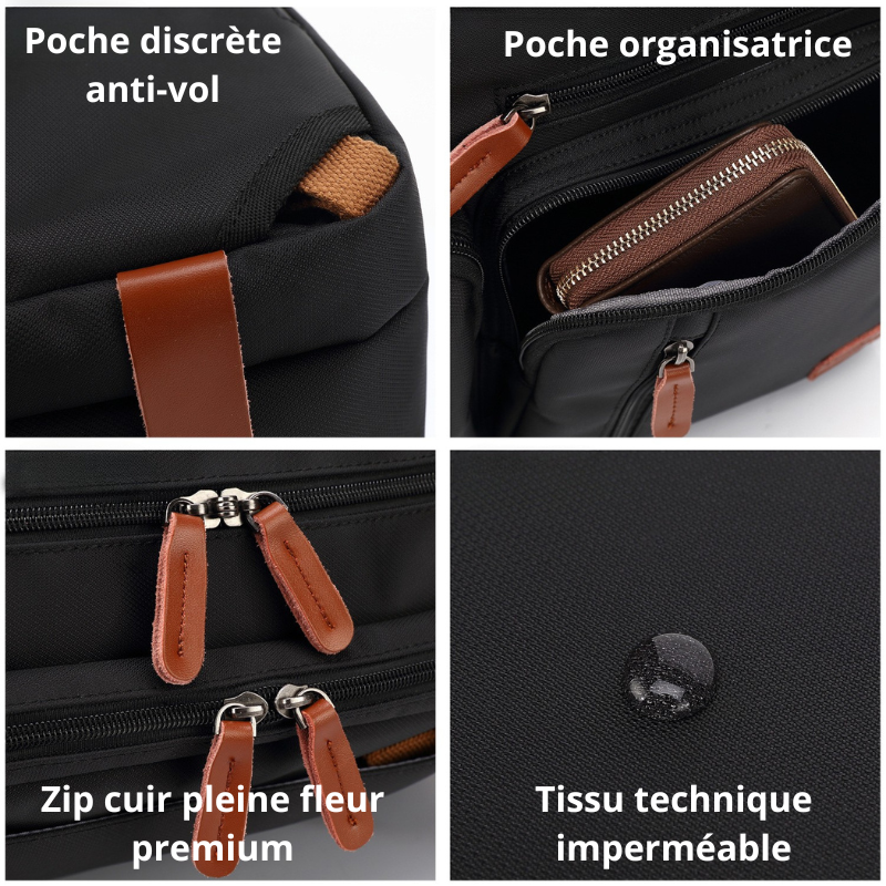 Sac d'ordinateur portable convertible