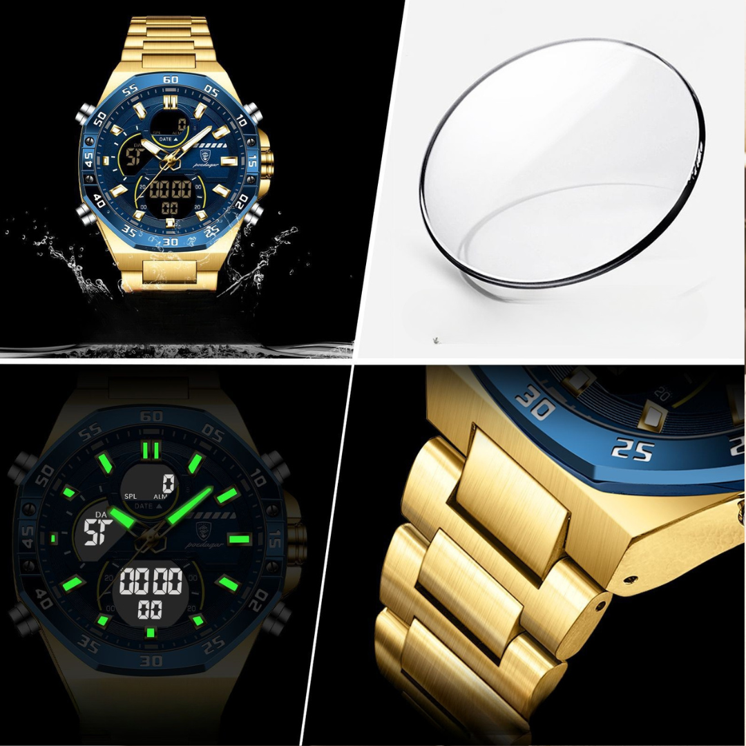 Montre multifonctionnelle pour homme
