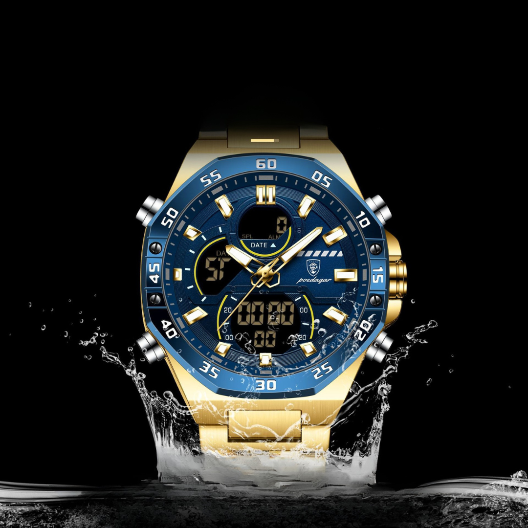 Montre multifonctionnelle pour homme