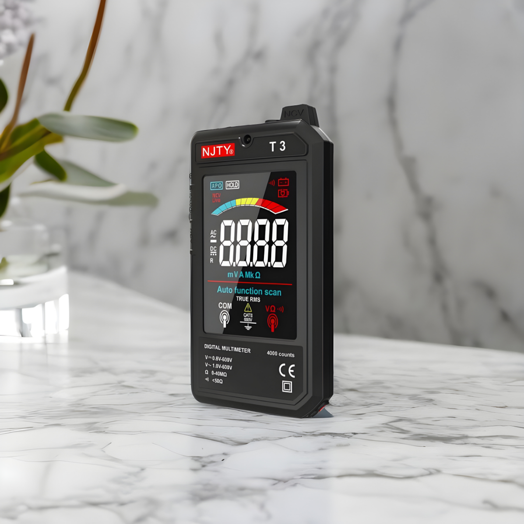 Multimètre numérique rechargeable pratique