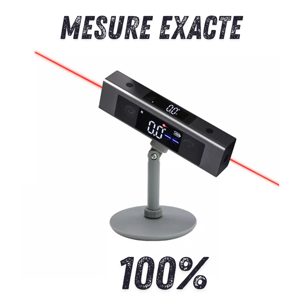 Inclinomètre laser avec mesure précise