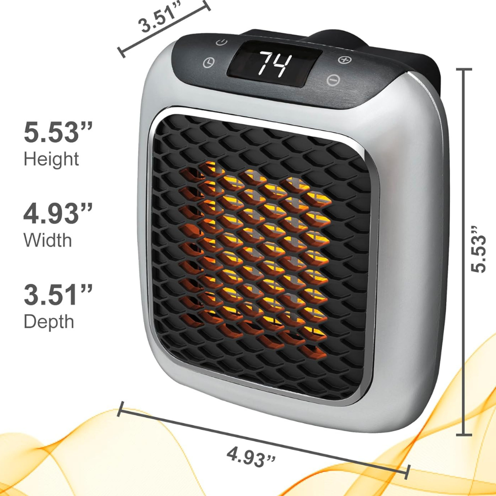 Chauffage mural pour réchauffer en hiver