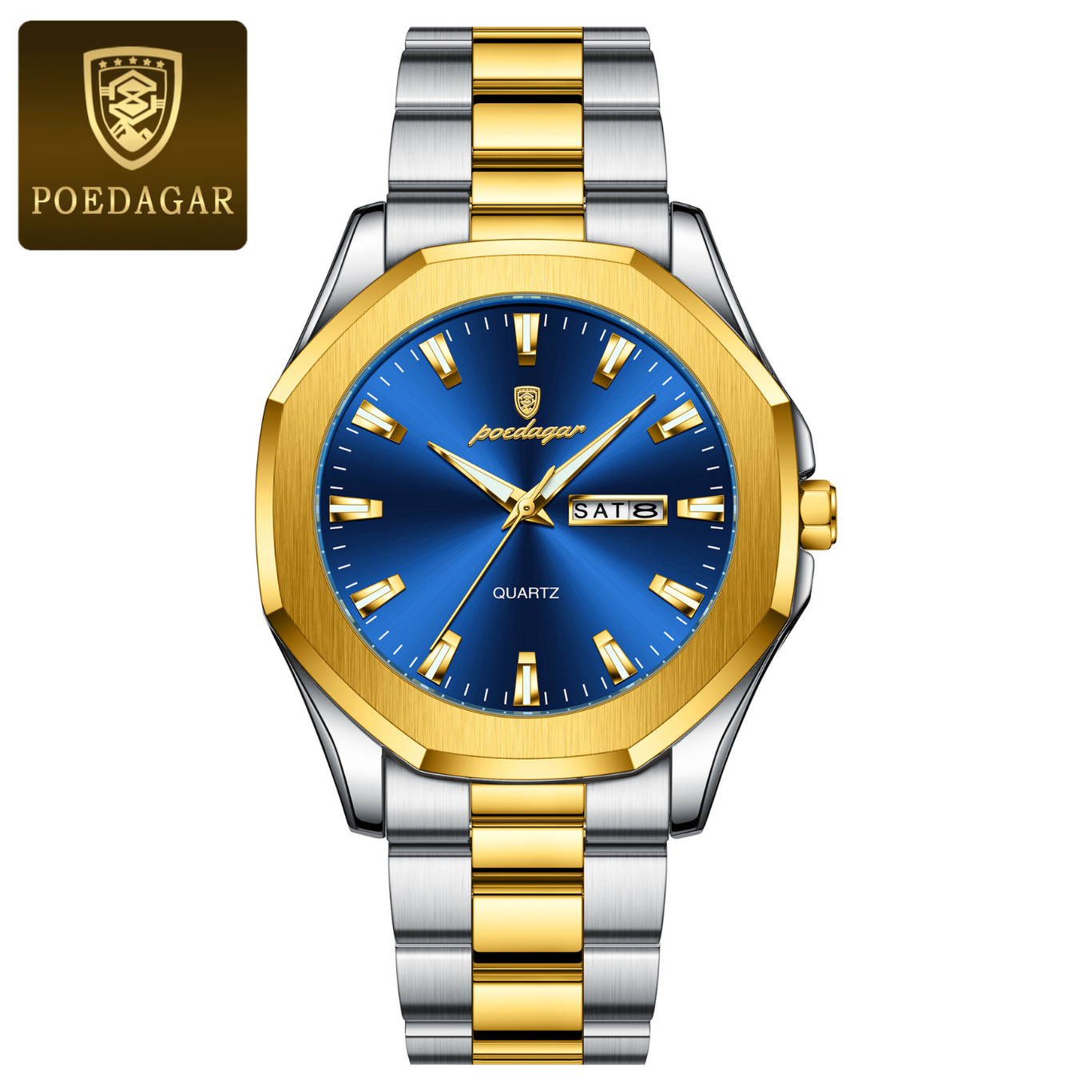Montre-bracelet de luxe décontractée pour homme