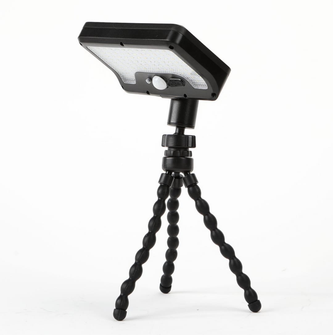 Lampe Solaire Extérieure avec Trépied Flexible