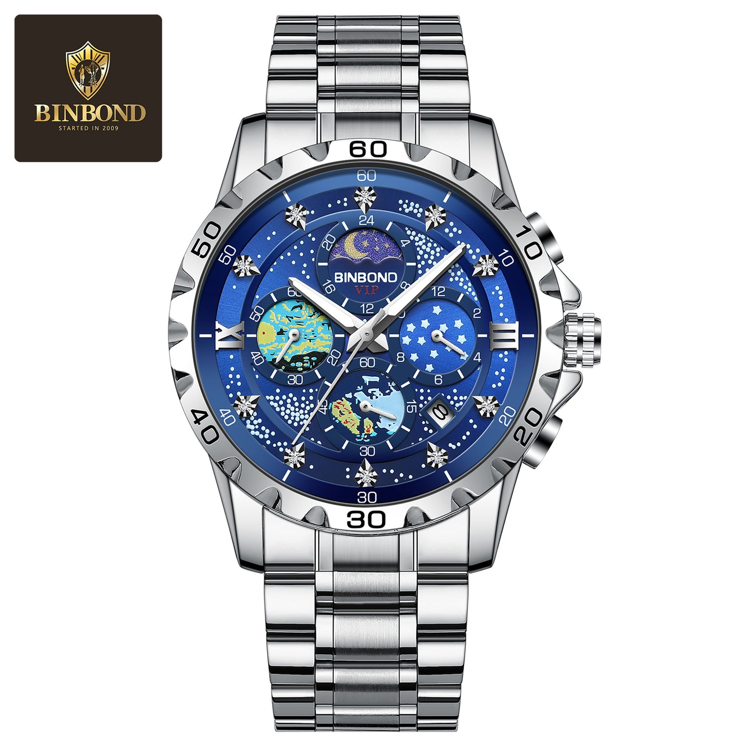 Montre Chronographe de Luxe à la mode