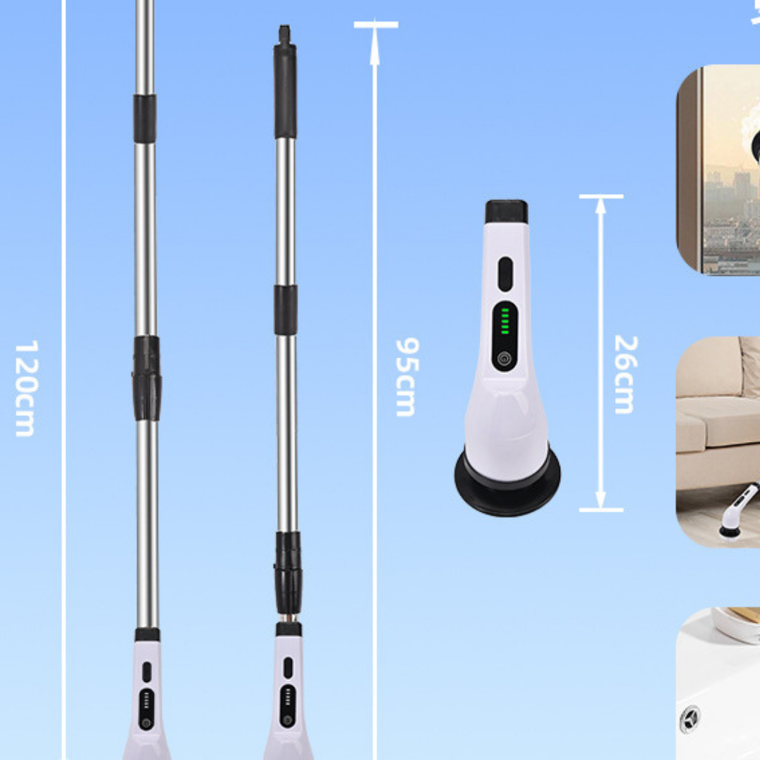 Brosse de nettoyage électrique ultra polyvalente