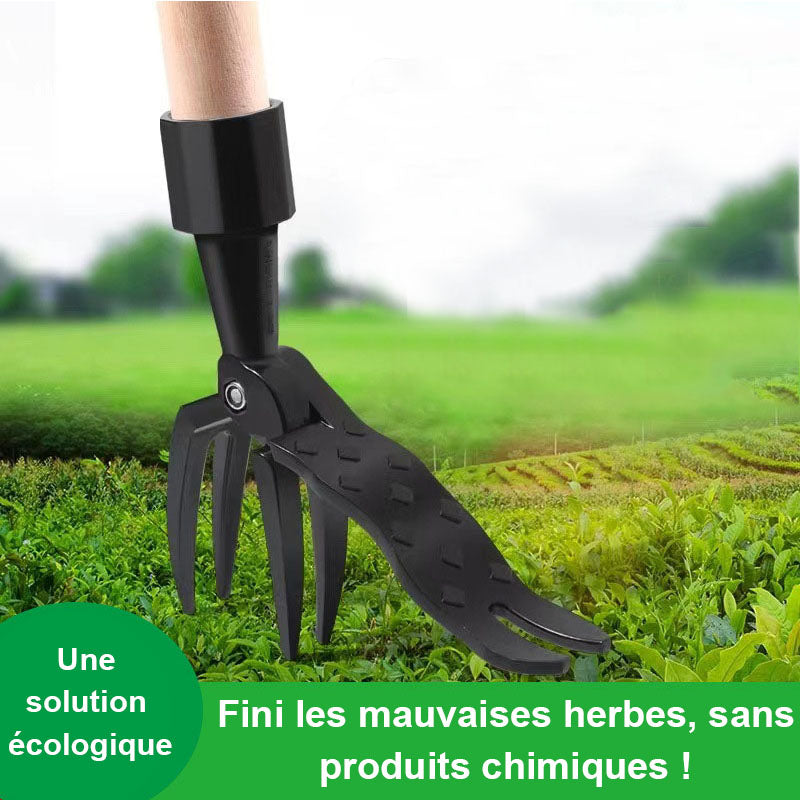 Outil d'arrachage de mauvaises herbes