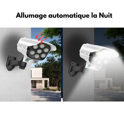 Lampe solaire extérieure avec capteur de mouvement