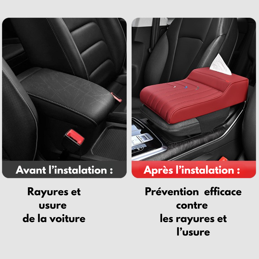 Accoudoir de protection pour console centrale