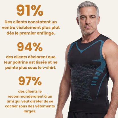 Débardeur de compression gainant CB