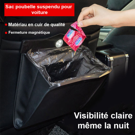 poubelles à LED intelligentes pour voiture