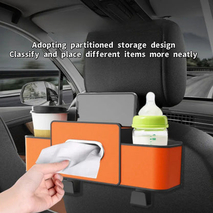 Boîte de rangement pour siège arrière de voiture