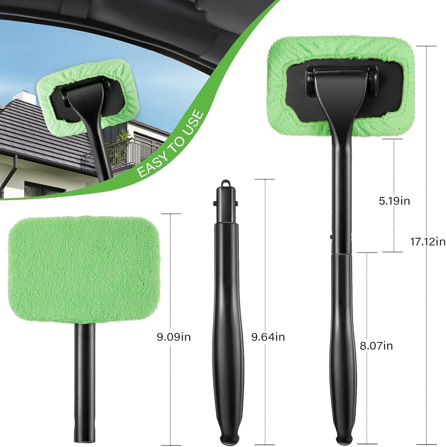 Brosse de nettoyage de vitres de voiture