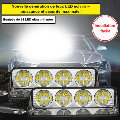 Lampe stroboscopique multifonction