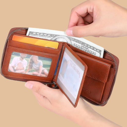 Mini portefeuille multi-carte rétro