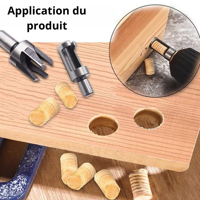 Ensemble 8 forets pour bois